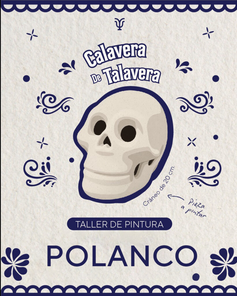 Taller de temporada - Pinta tu Calavera - Polanco